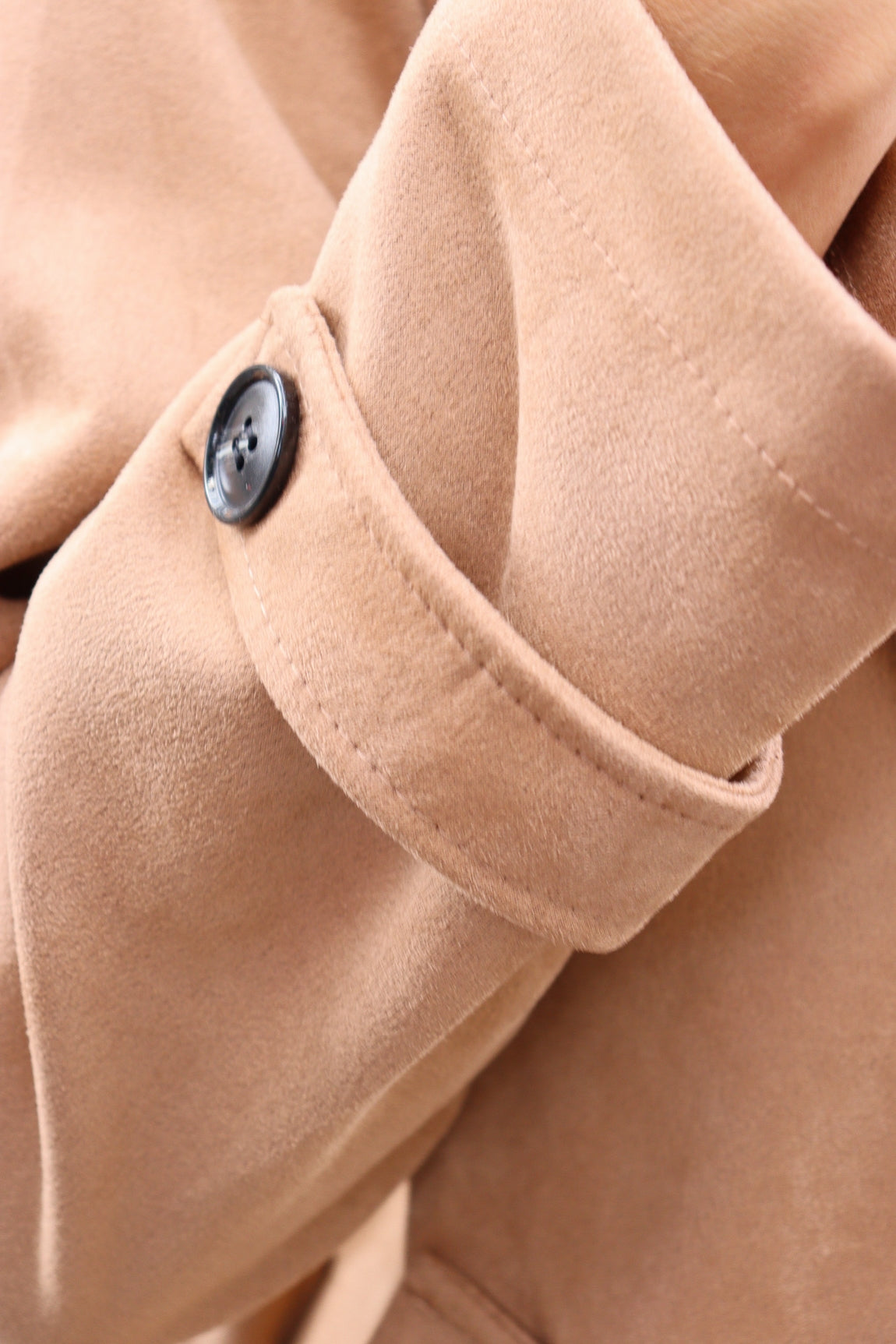 Manteau long ceinturé Carmen CAMEL