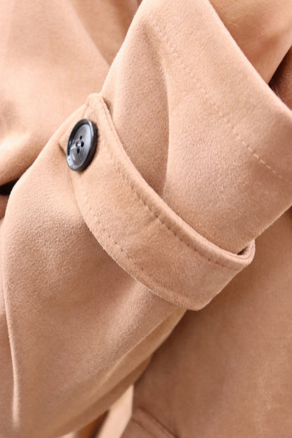 Manteau long ceinturé Carmen CAMEL