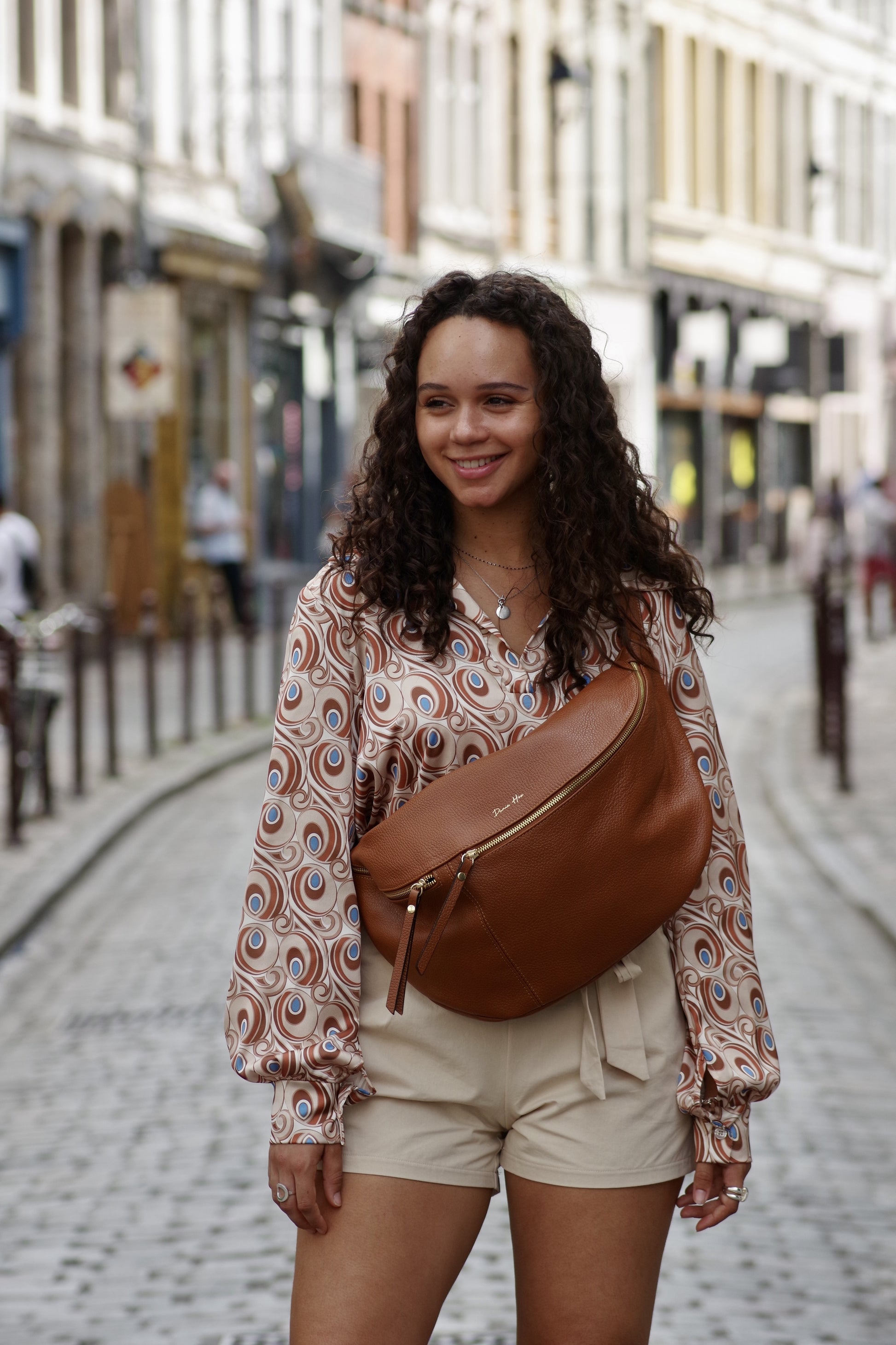Maxi sac banane Danie hoo CARAMEL
