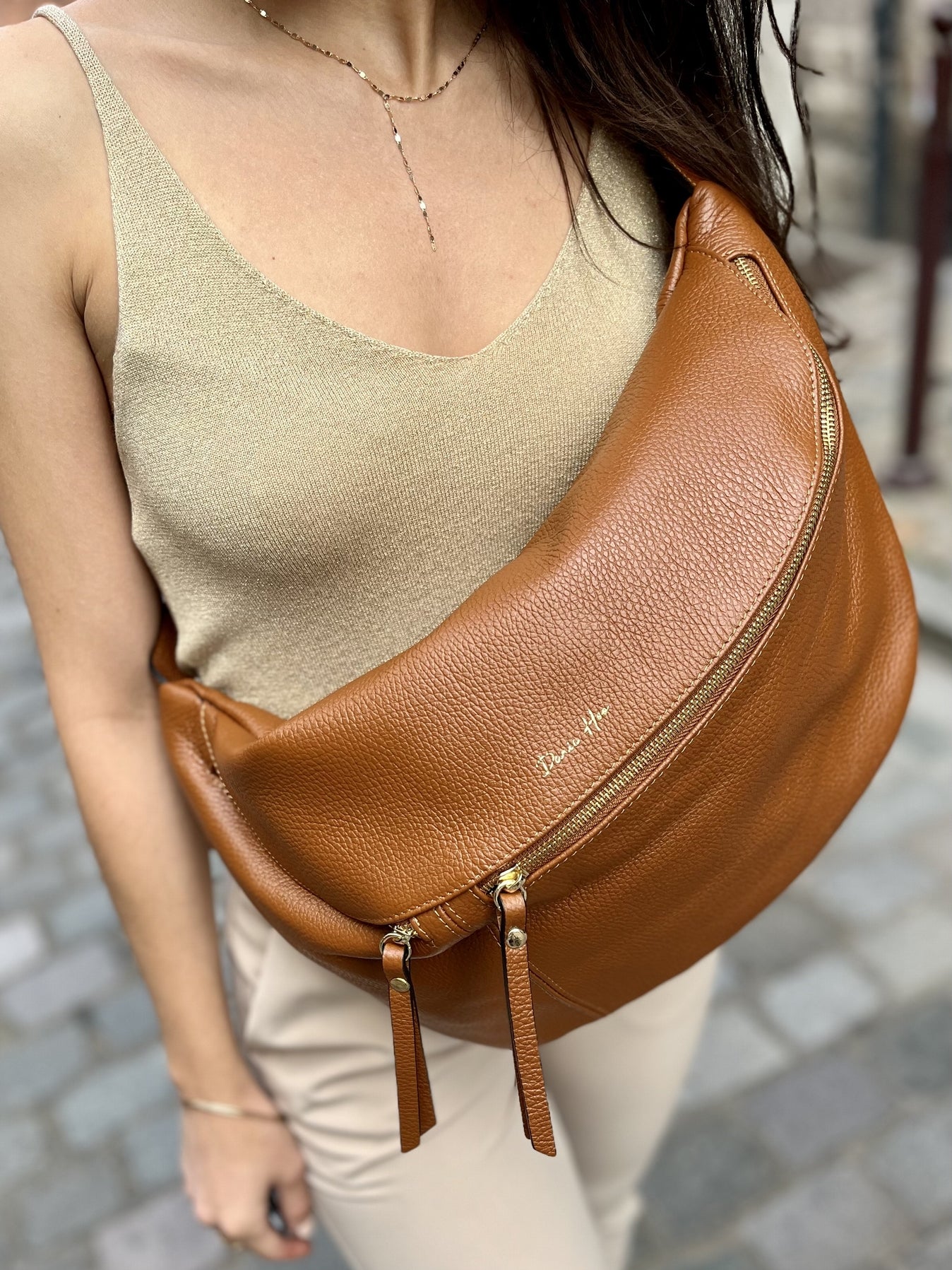 Maxi sac banane Danie hoo CARAMEL
