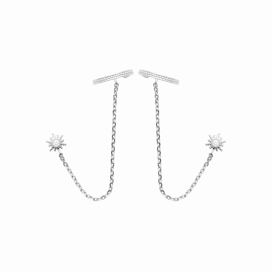 Mono boucle avec bague 