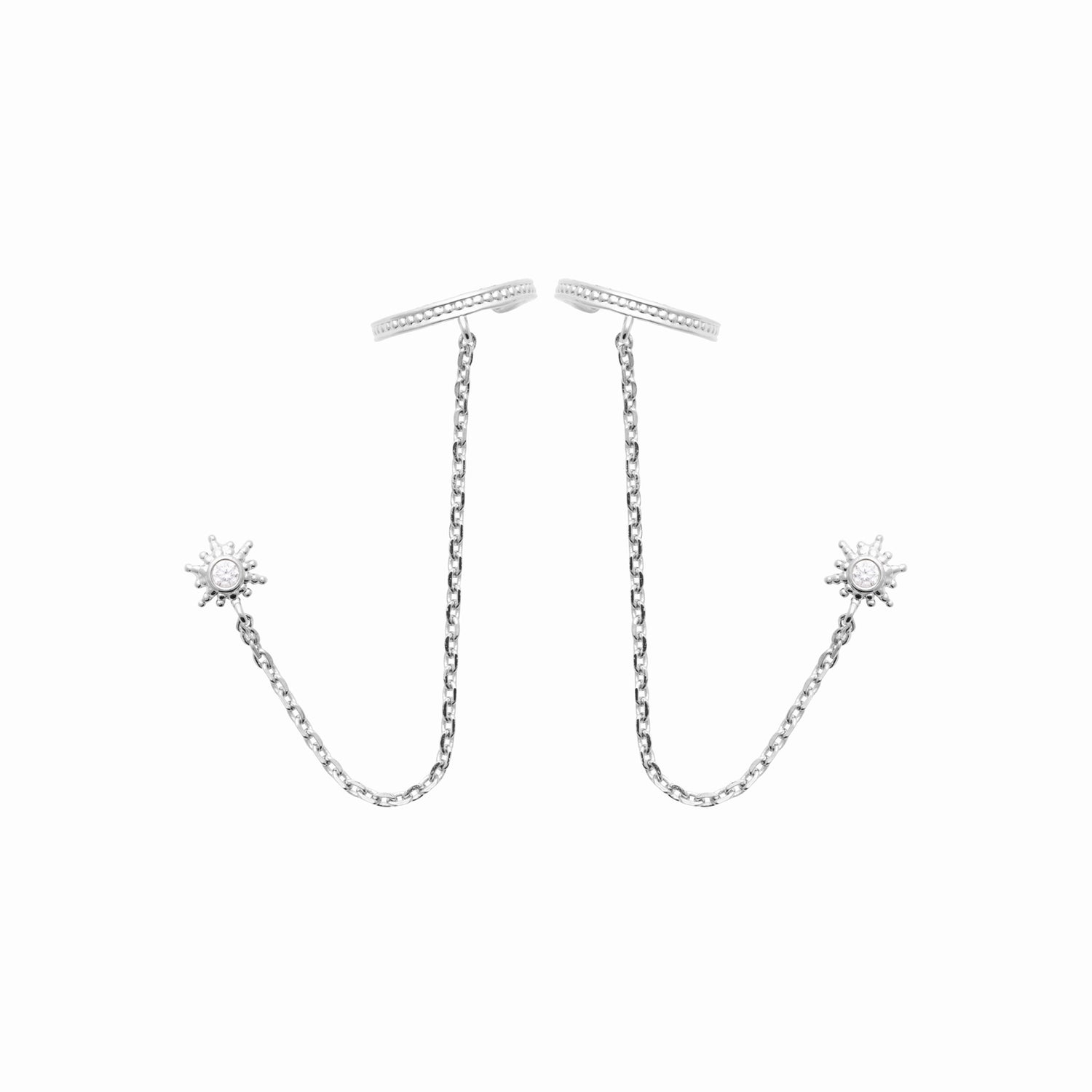 Mono boucle avec bague 