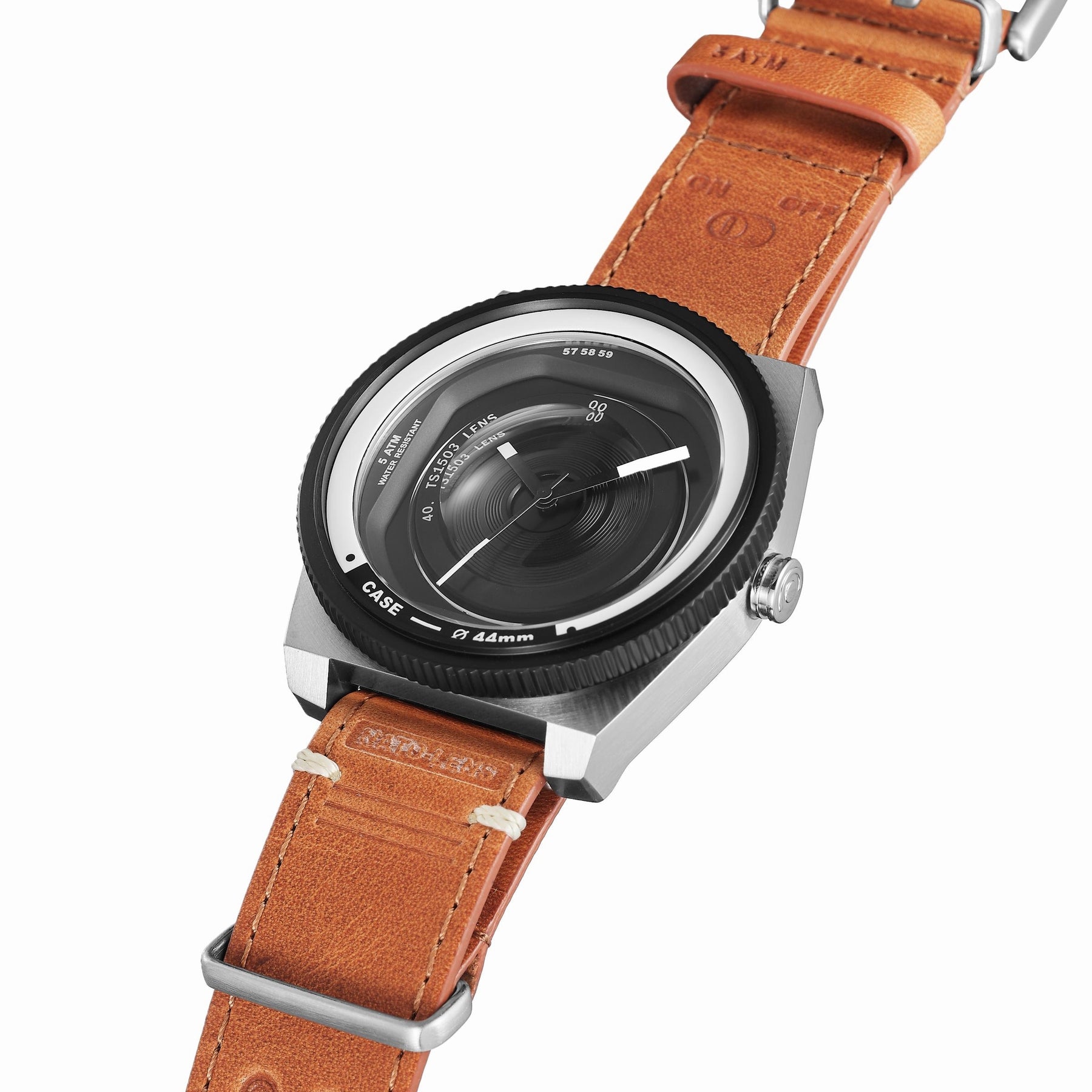 Montre tacs nato lens MARRON