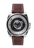 Montre tacs vintage auto MARRON