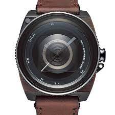 Montre tacs vintage lens MARRON