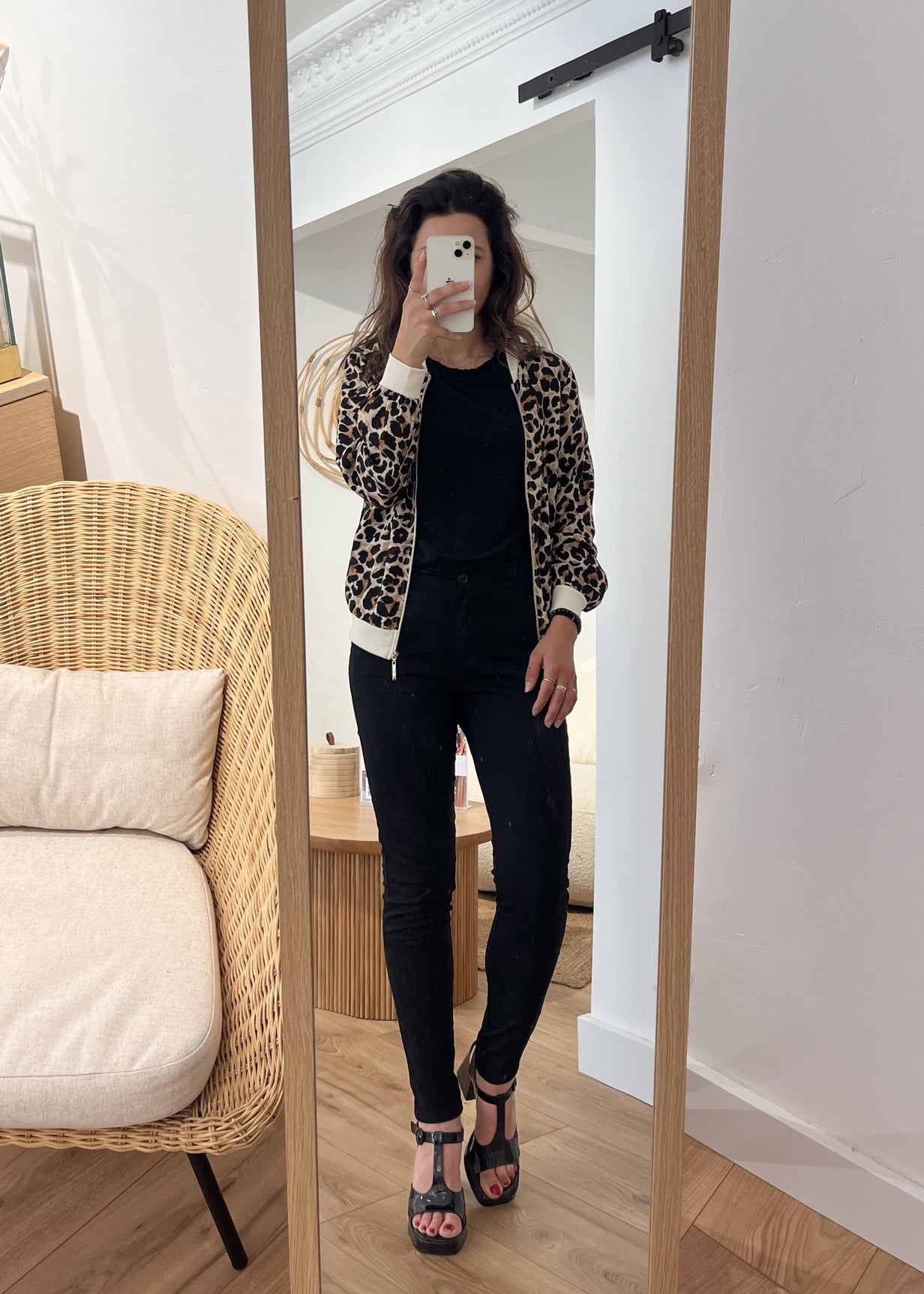 Pantalon alexandrine NOIR
