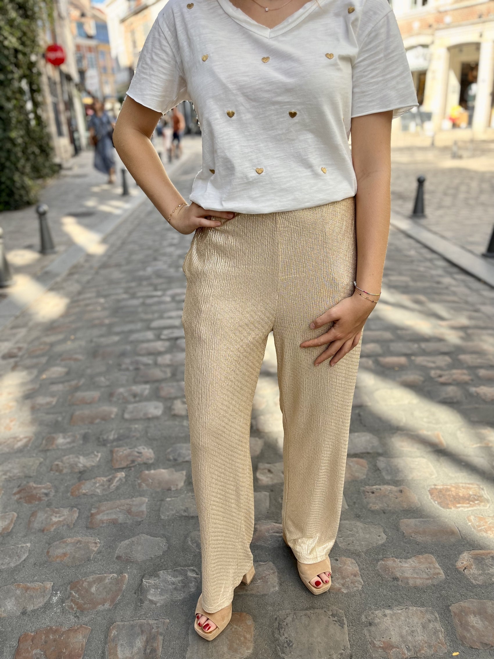 Pantalon flare OR