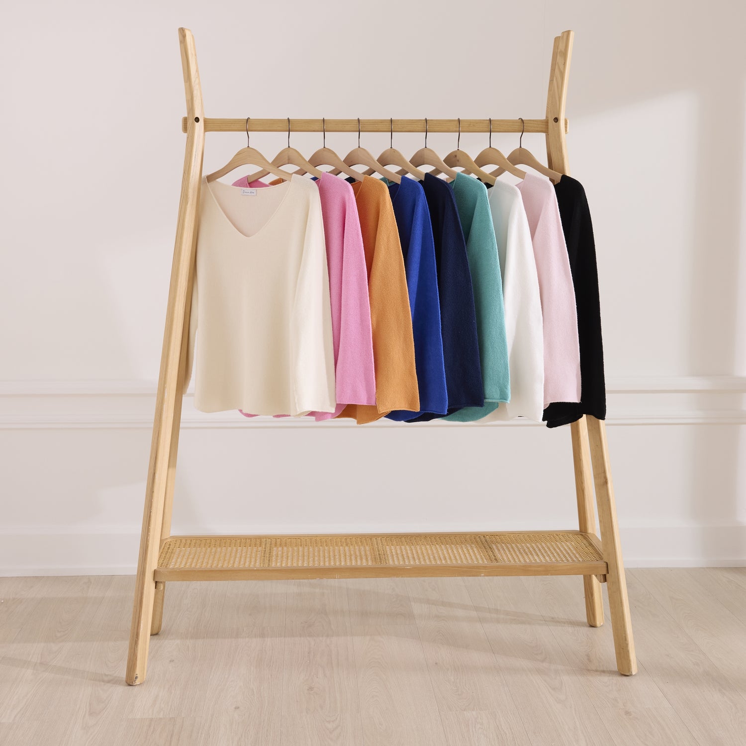 Pull col v Andréa BEIGE