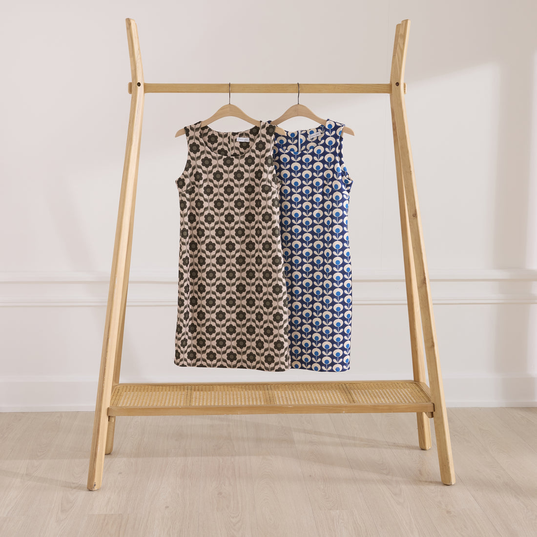 Robe courte 3 trous Seventies KAKI