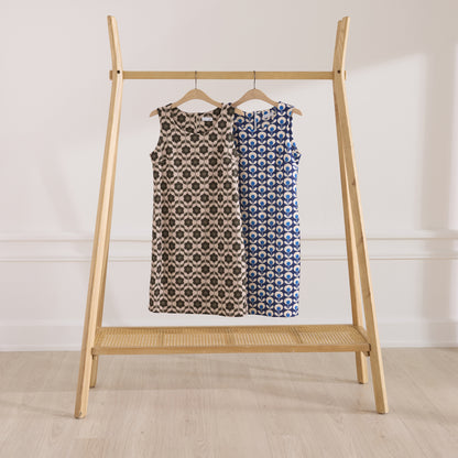 Robe courte 3 trous Seventies KAKI