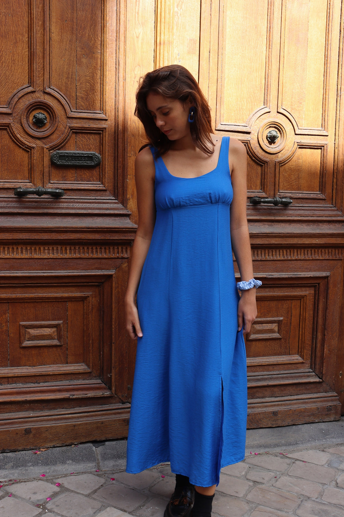 Robe courte chloé ROYAL