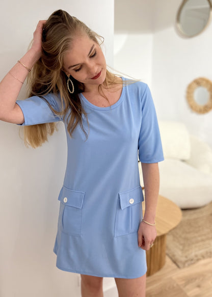Robe courte Fanny CELESTE