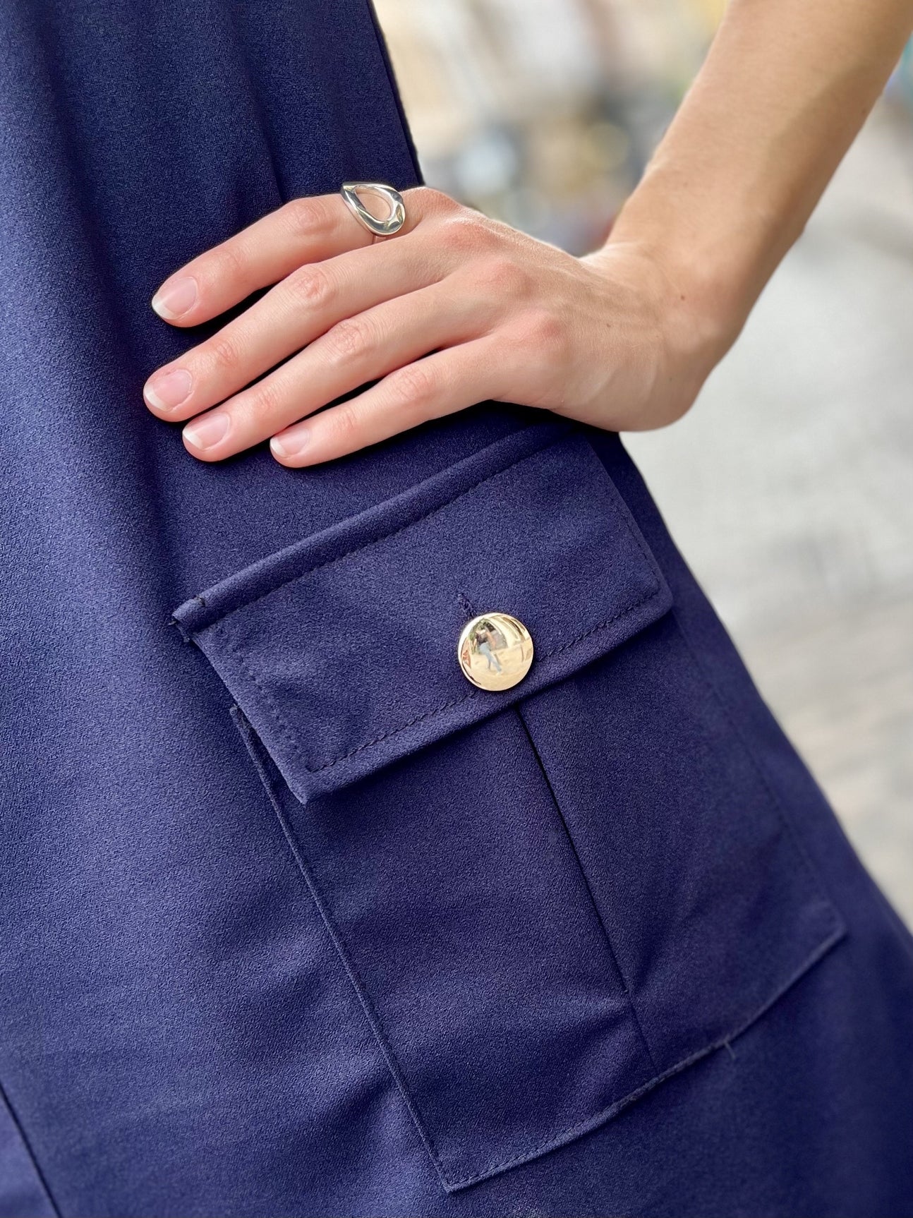 Robe courte Fanny MARINE
