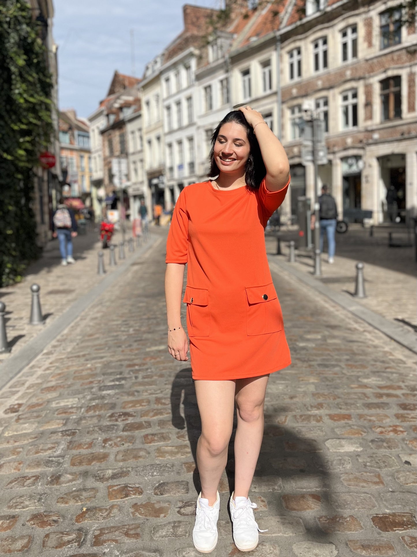 Robe courte Fanny ORANGE