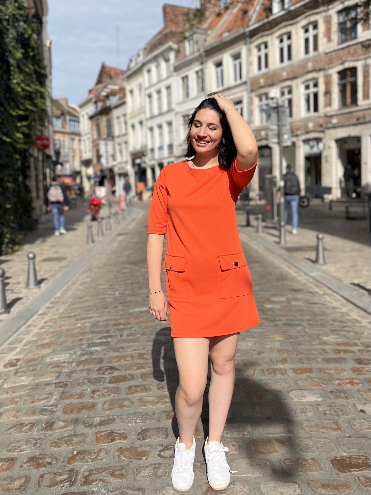 Robe courte Fanny ORANGE