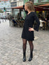 Robe courte irène NOIR
