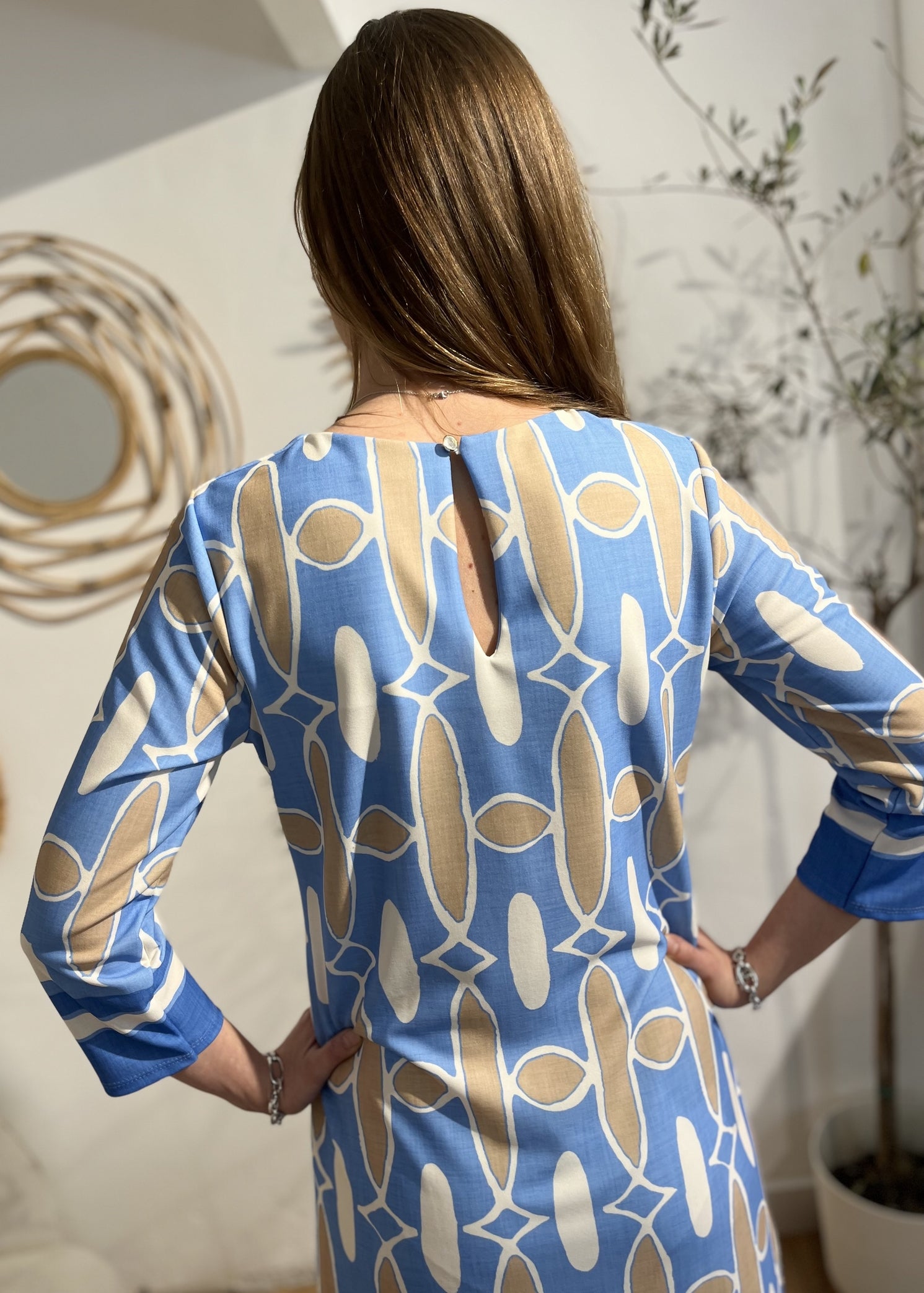 Robe courte kenya CELESTE IMP
