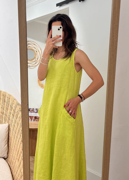 Robe courte laura POMME