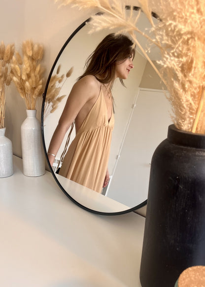 Robe longue bretelles dos nus DOREE