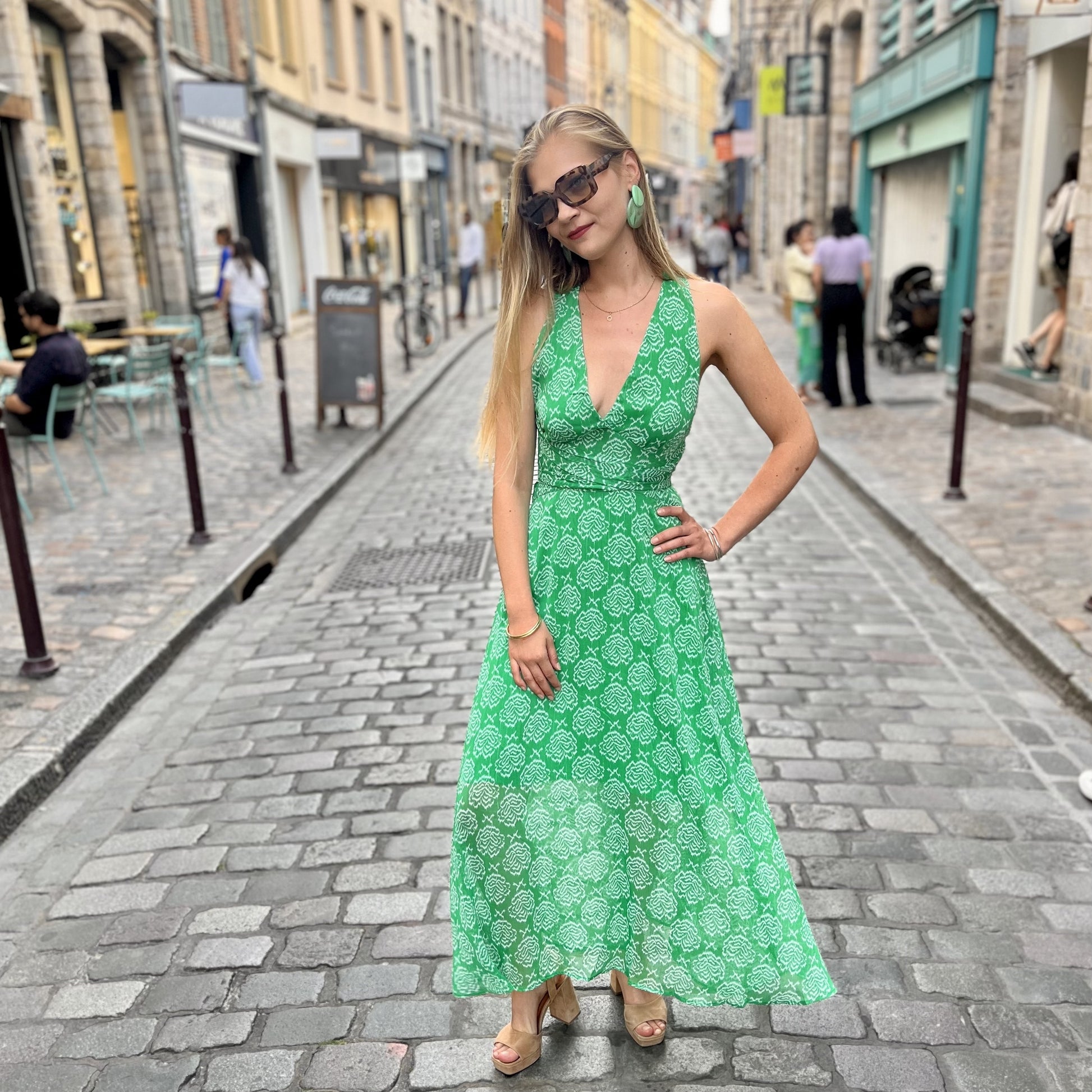 Robe longue dos nu GUCCI