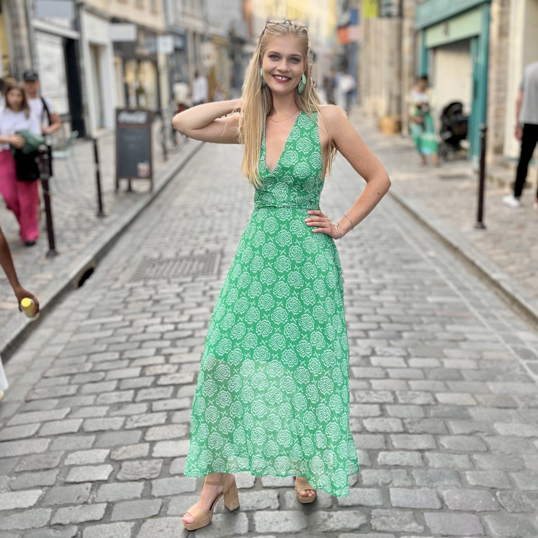 Robe longue dos nu GUCCI