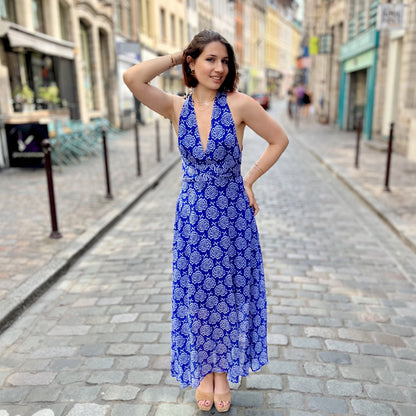Robe longue dos nu ROYAL