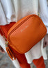Sac en cuir Carmela ORANGE