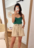 Short taille haute Tina BEIGE