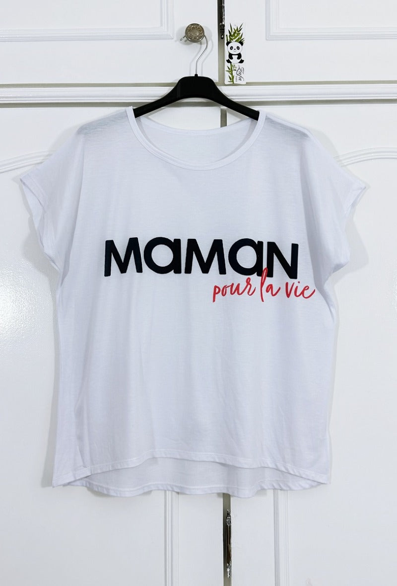 Tee shirt maman NOIR