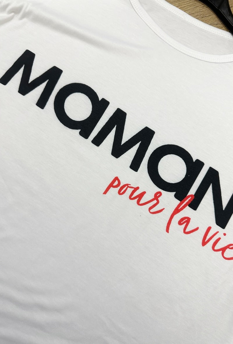Tee shirt maman NOIR