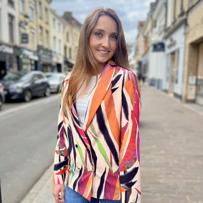 Veste à motifs MULTICOLOR