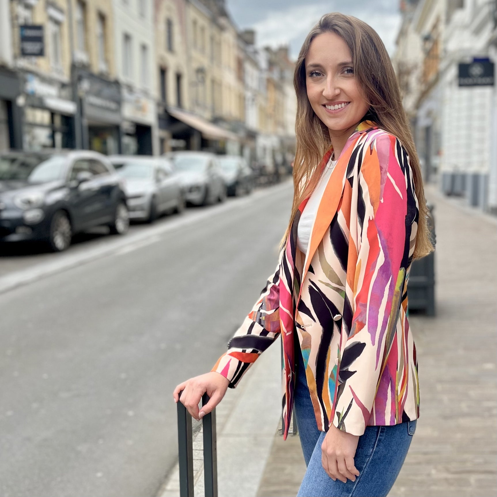 Veste à motifs MULTICOLOR