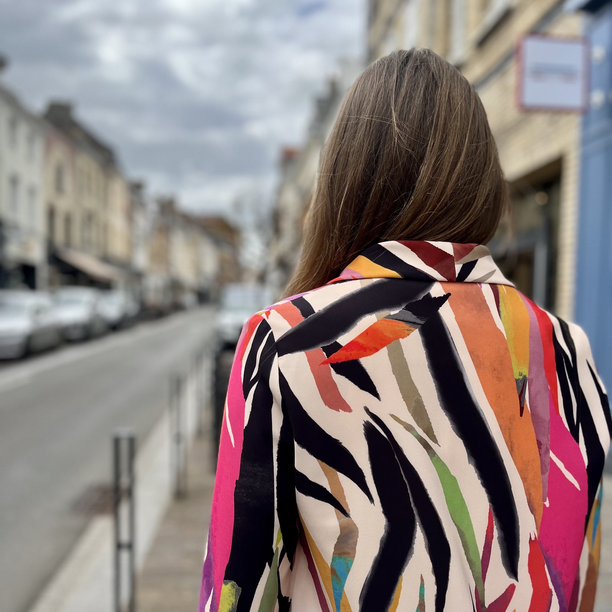 Veste à motifs MULTICOLOR