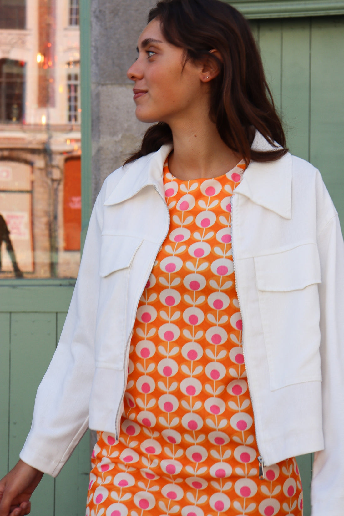 Veste courte Mila BLANC