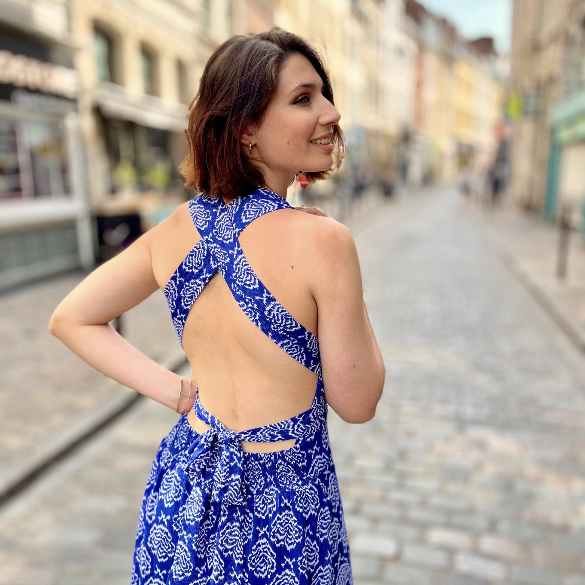 Robe longue dos nu ROYAL